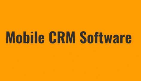 Mobile CRM Software